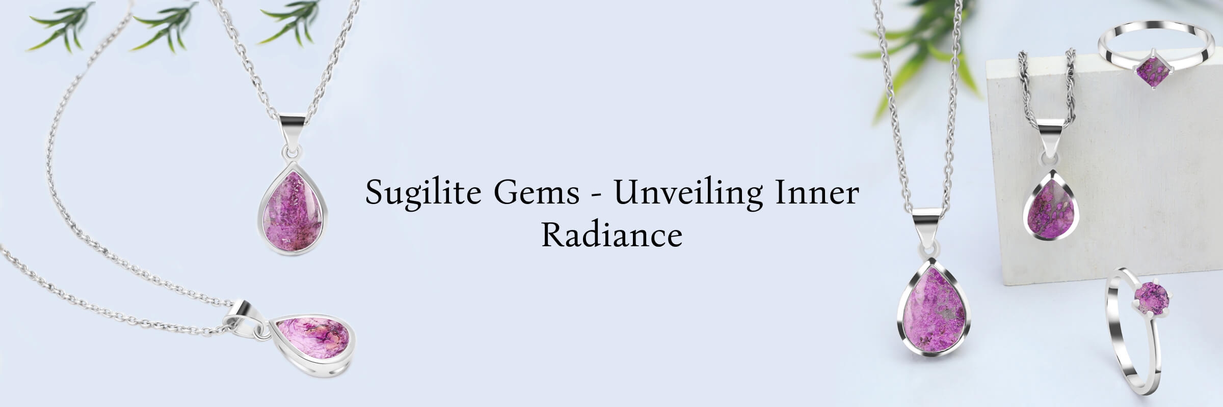Sunlit Whispers: Sugilite Jewelry Bathed in Warmth and Light Sugilite Jewelry
