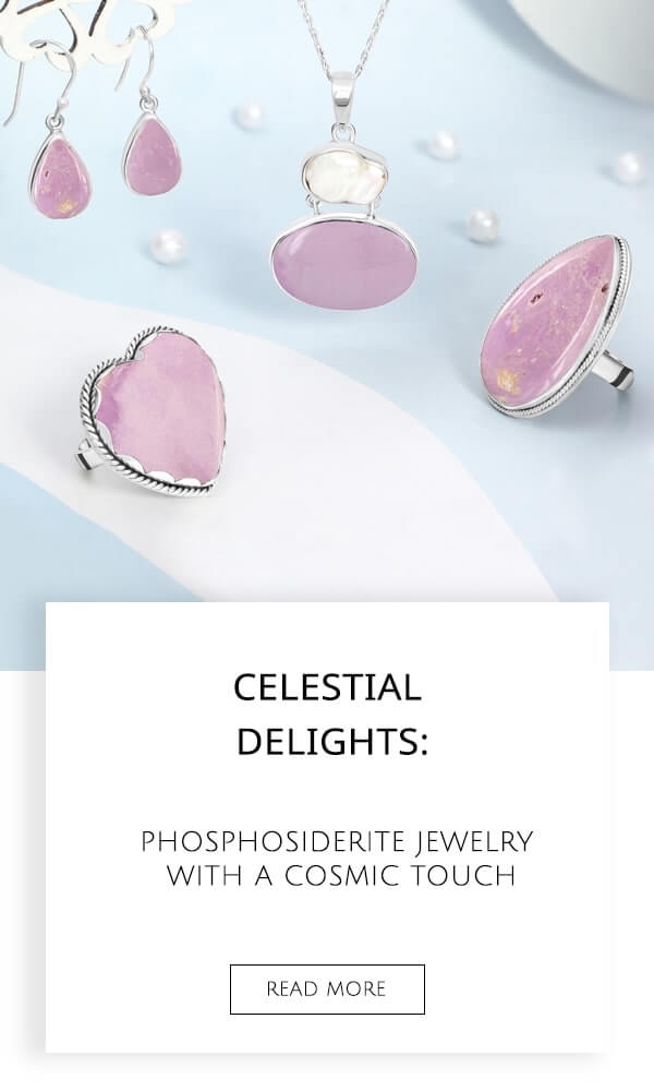 Phosphosiderite Jewelry