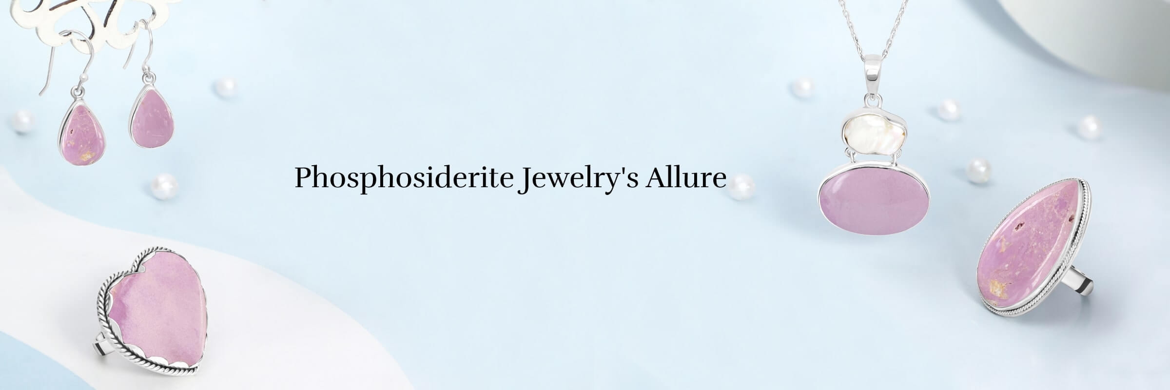 Phosphosiderite Jewelry
