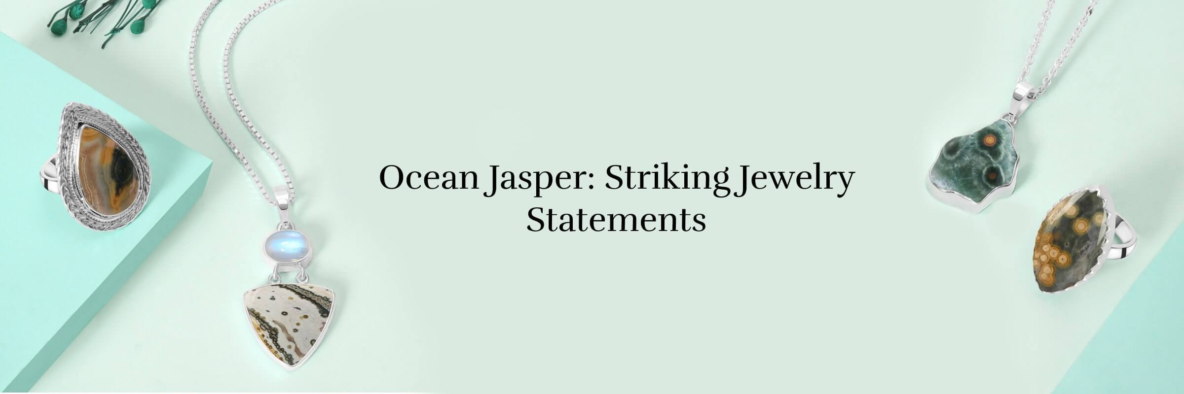 Dazzling Dreams: Ocean Jasper Jewelry that Makes a Statement Ocean Jasper Jewelry