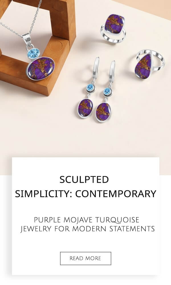 Purple Mojave Turquoise Jewelry