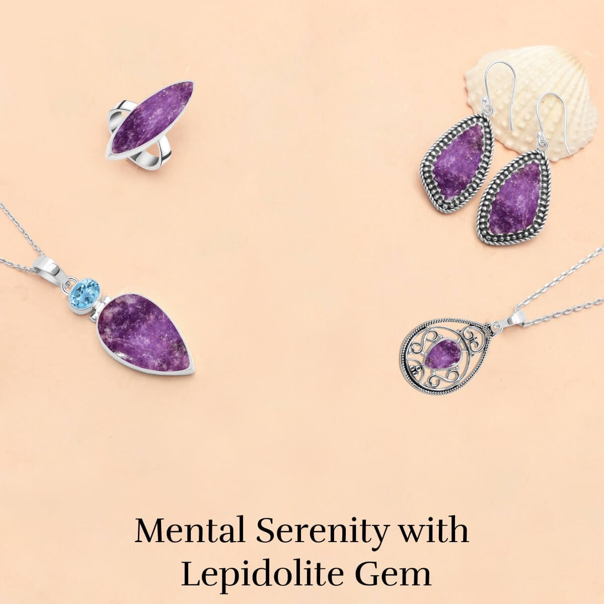 Mental & Emotional Healing From Lepidolite Gem
