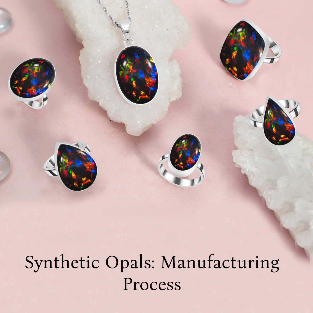 Synthetic Opal stone Jewelry