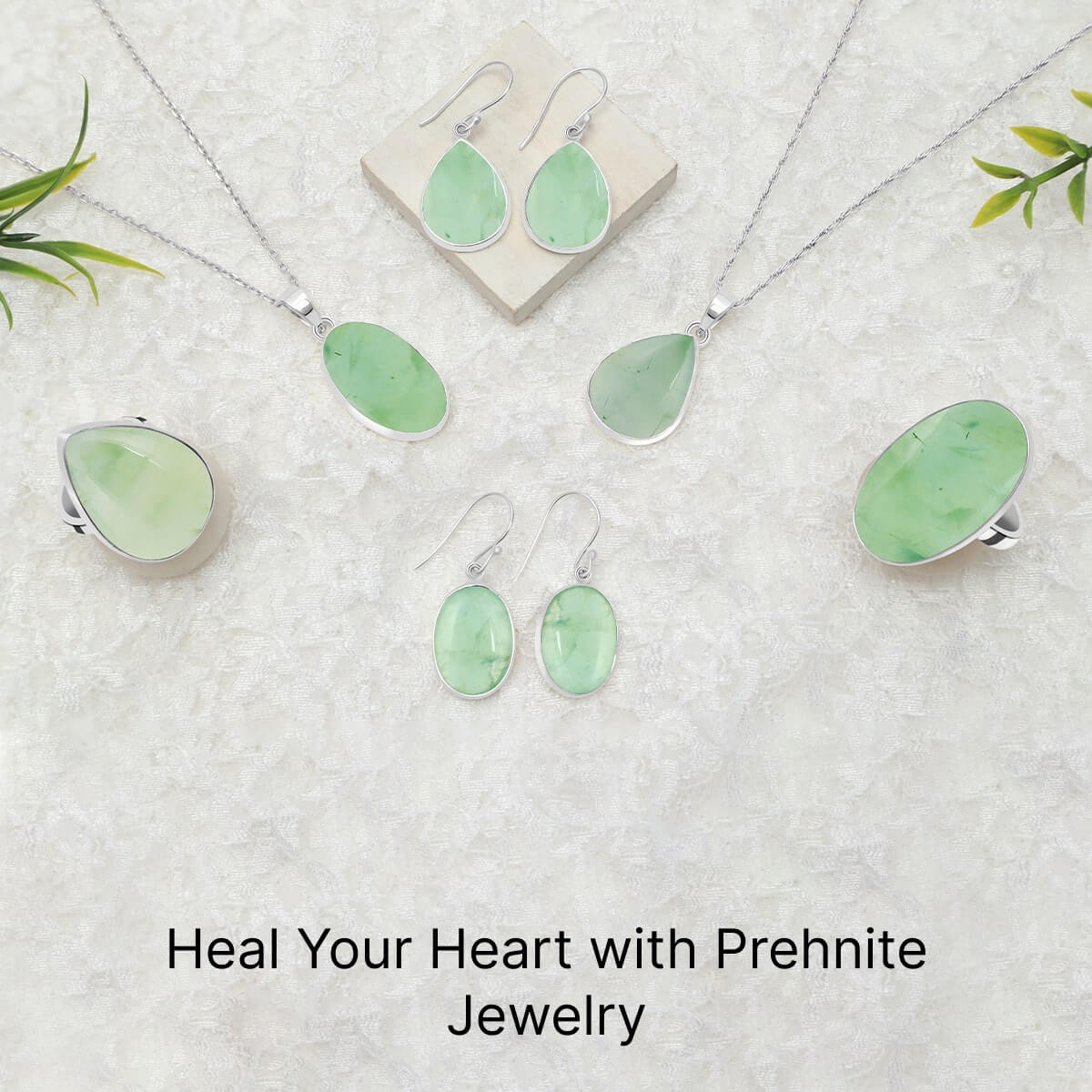 Prehnite Gemstone Jewelry Feelings and Emotional Healing