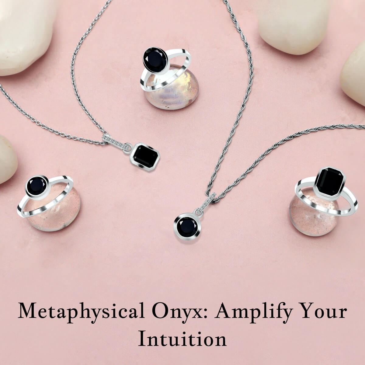 Metaphysical Properties of Black Onyx Sterling Silver Jewelry