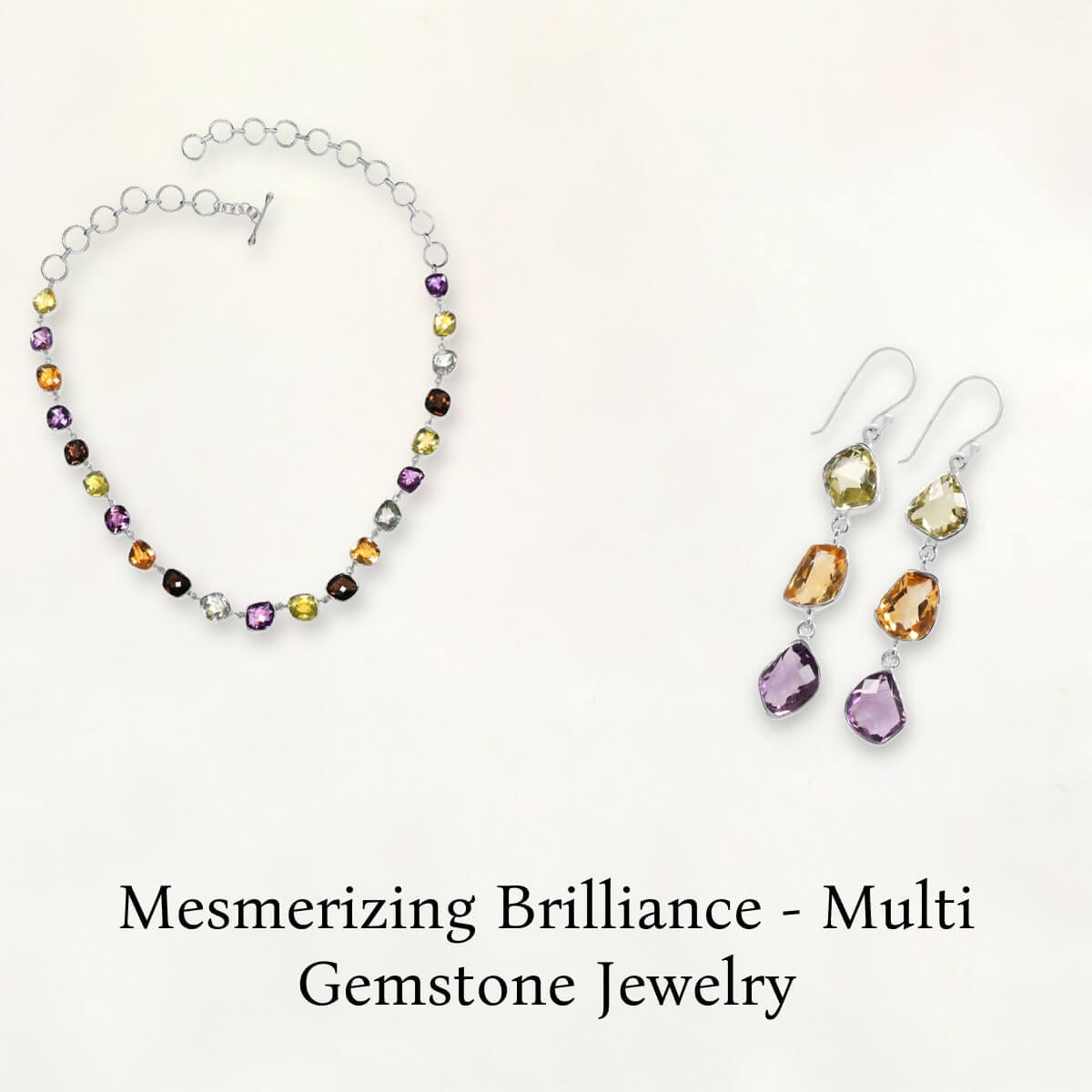 Serenity in Stones: Multi Gemstone Jewelry for Calm and Tranquillity Multi Gemstone Jewelry