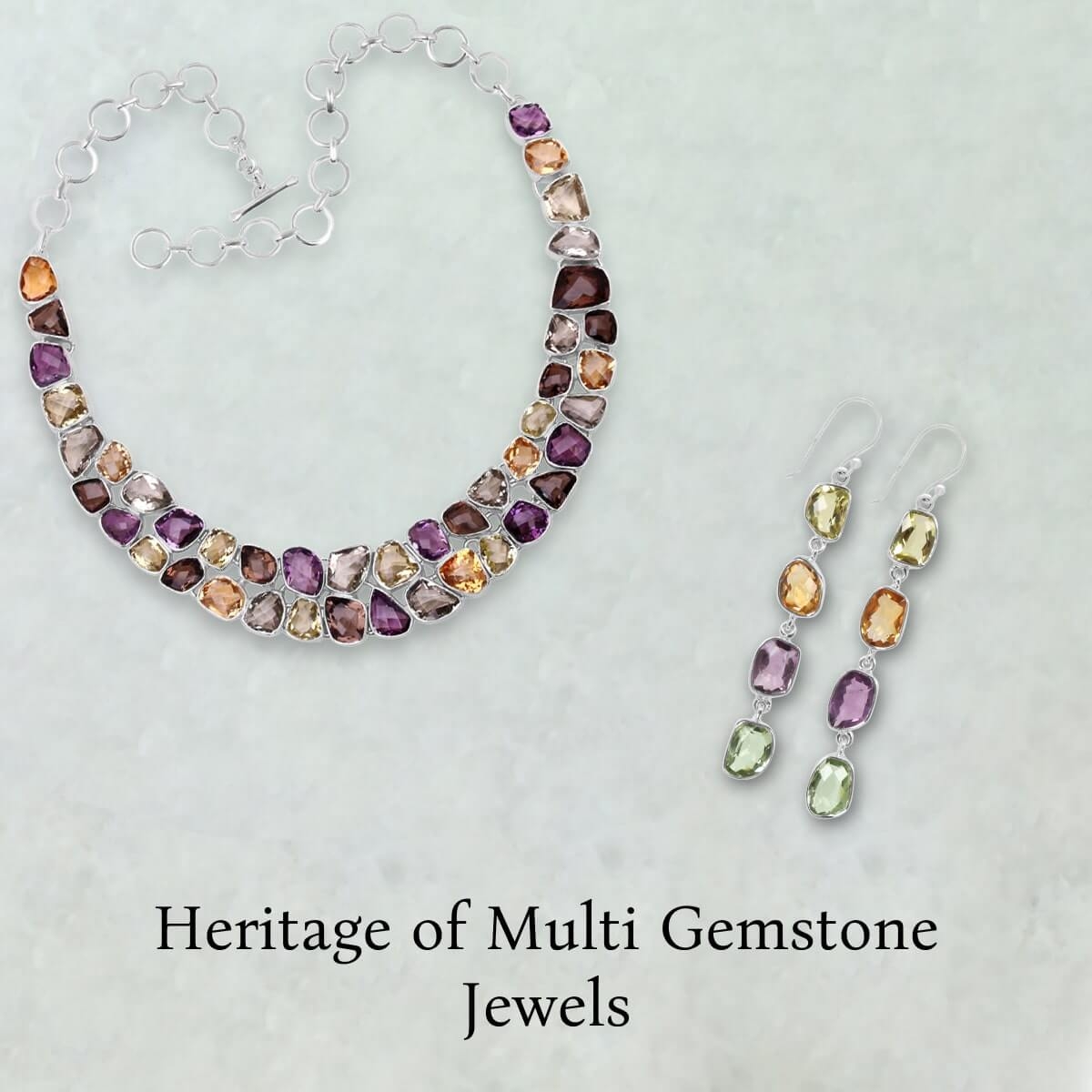 Multi Gemstone Jewelry History