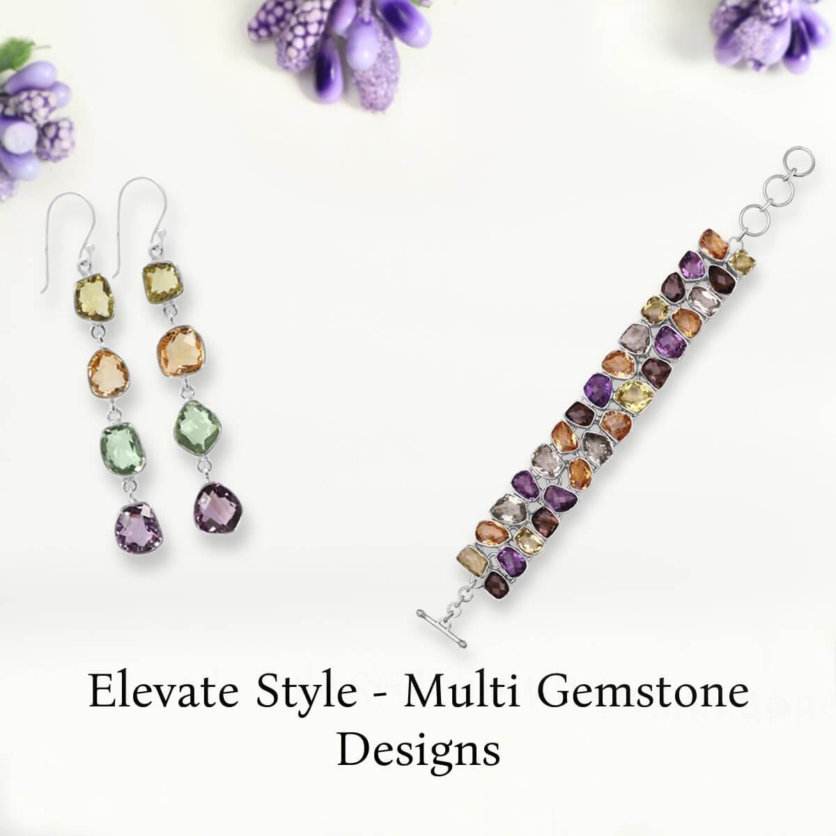 Ways to purchase Multi Gemstone Designer Jewelry