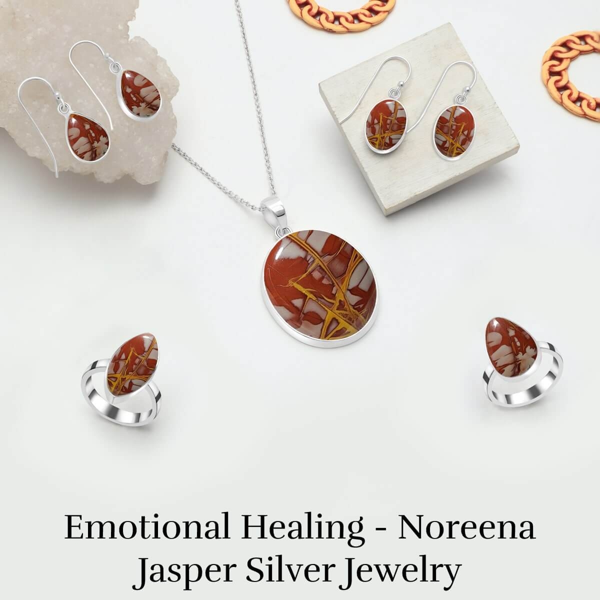 Noreena Jasper Sterling Silver Jewelry