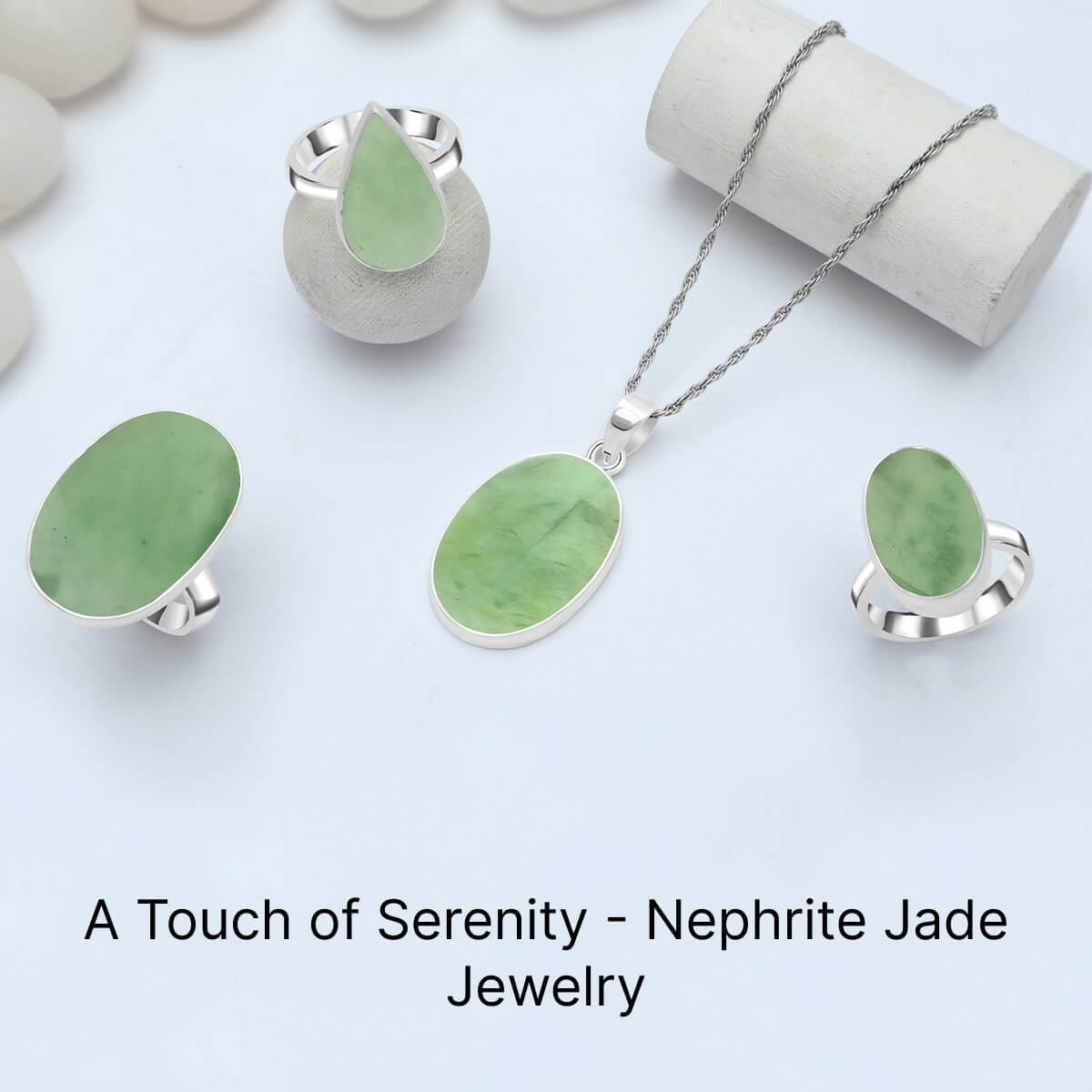 Nephrite Jade Stone Jewelry