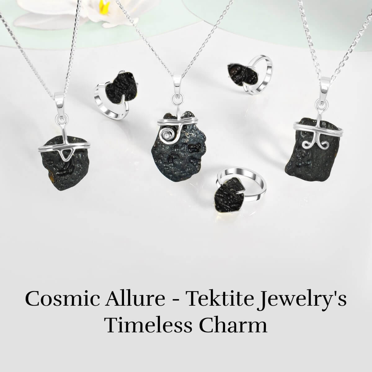 Tektite Gemstone Jewelry