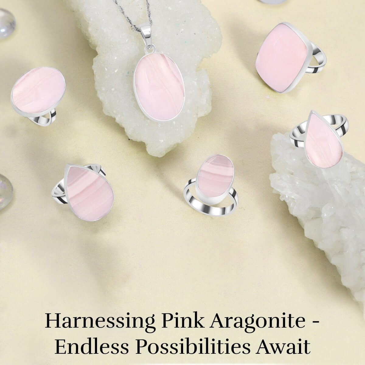 Pink Aragonite stone Usess