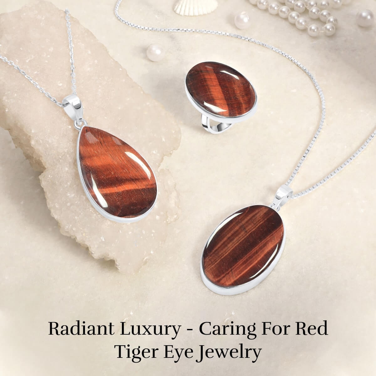 How To Do Proper Care of Your Red Tiger Eye Designer Jewelry