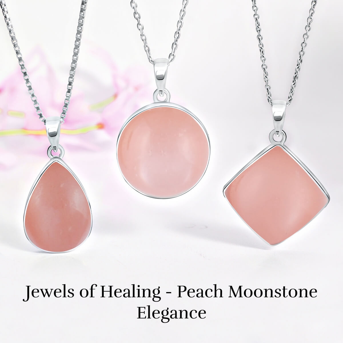 Heal Yourself Physically & Emotionally By Wearing Peach Moonstone Jewelry