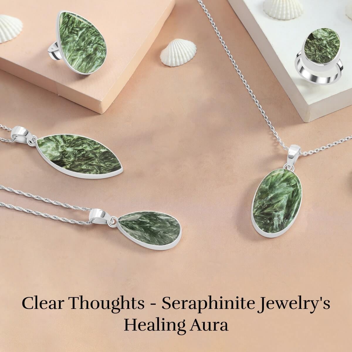 Seraphinite necklace on sale