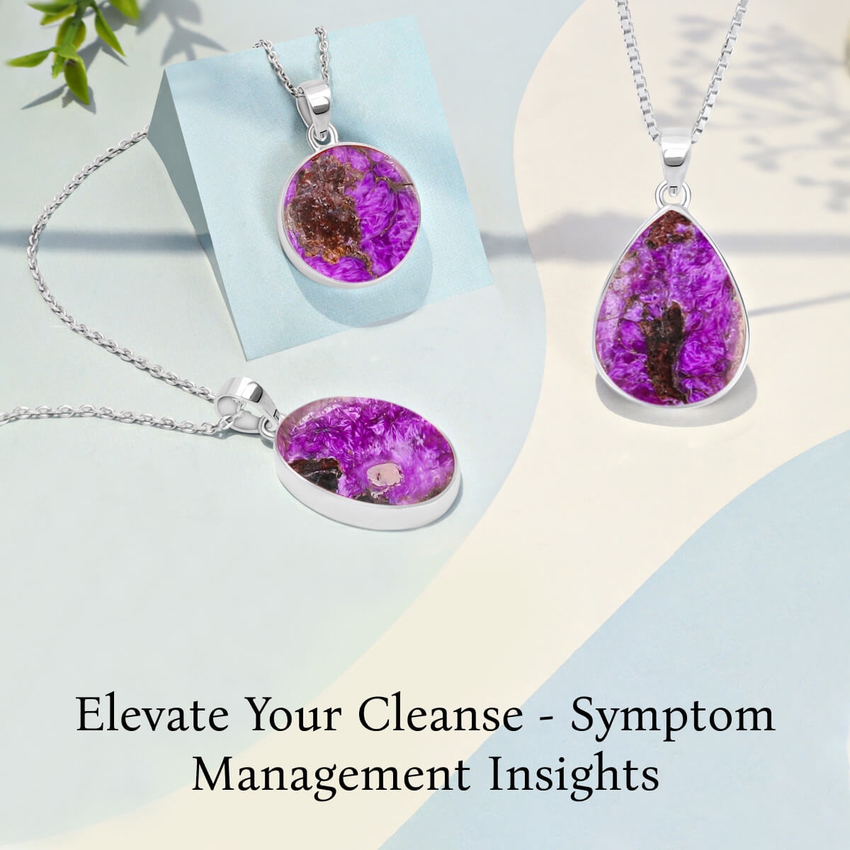 Managing Symptoms and Aiding a Cleansing Program Managing Symptoms and Aiding a Cleansing Program