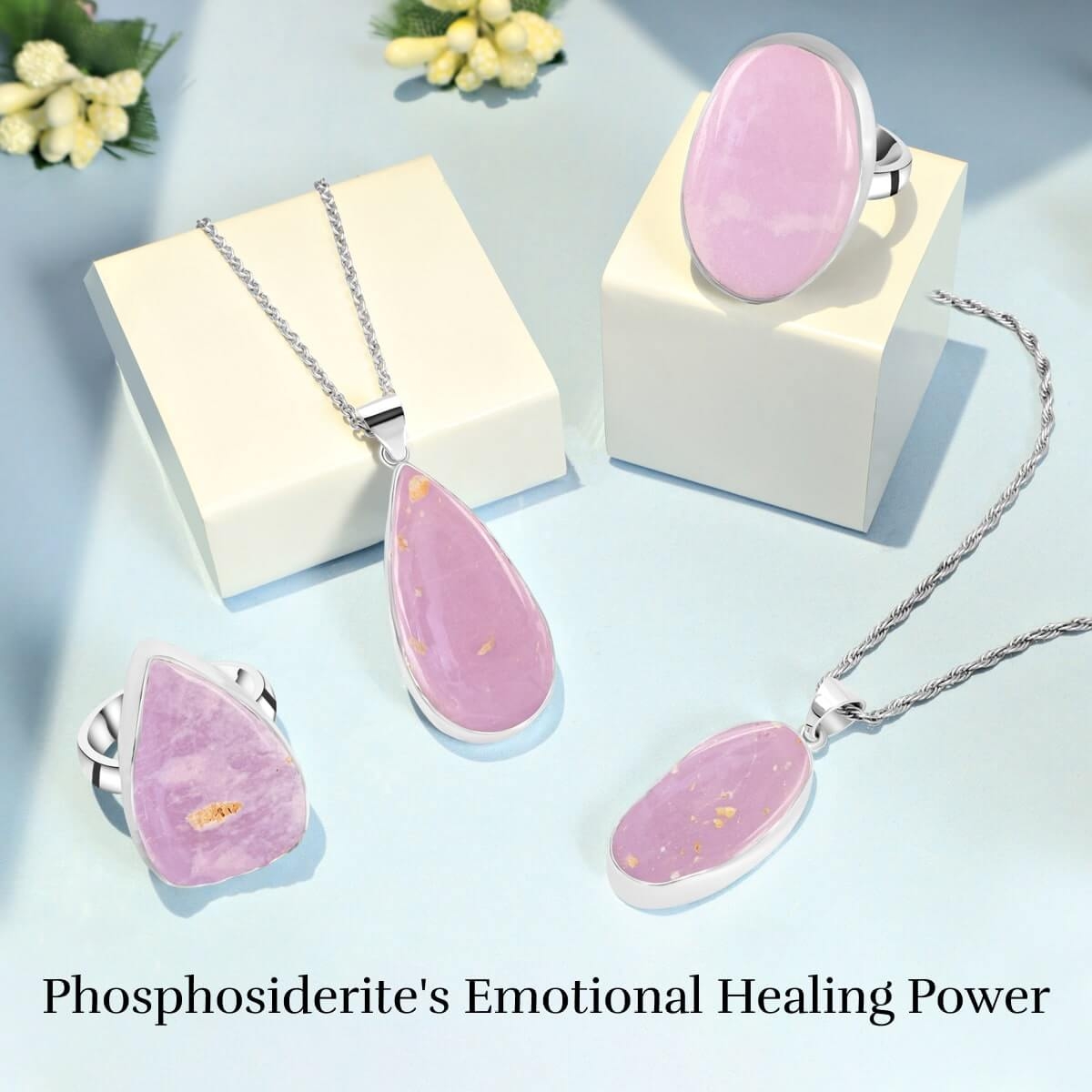 Phosphosiderite stone Emotional Healing
