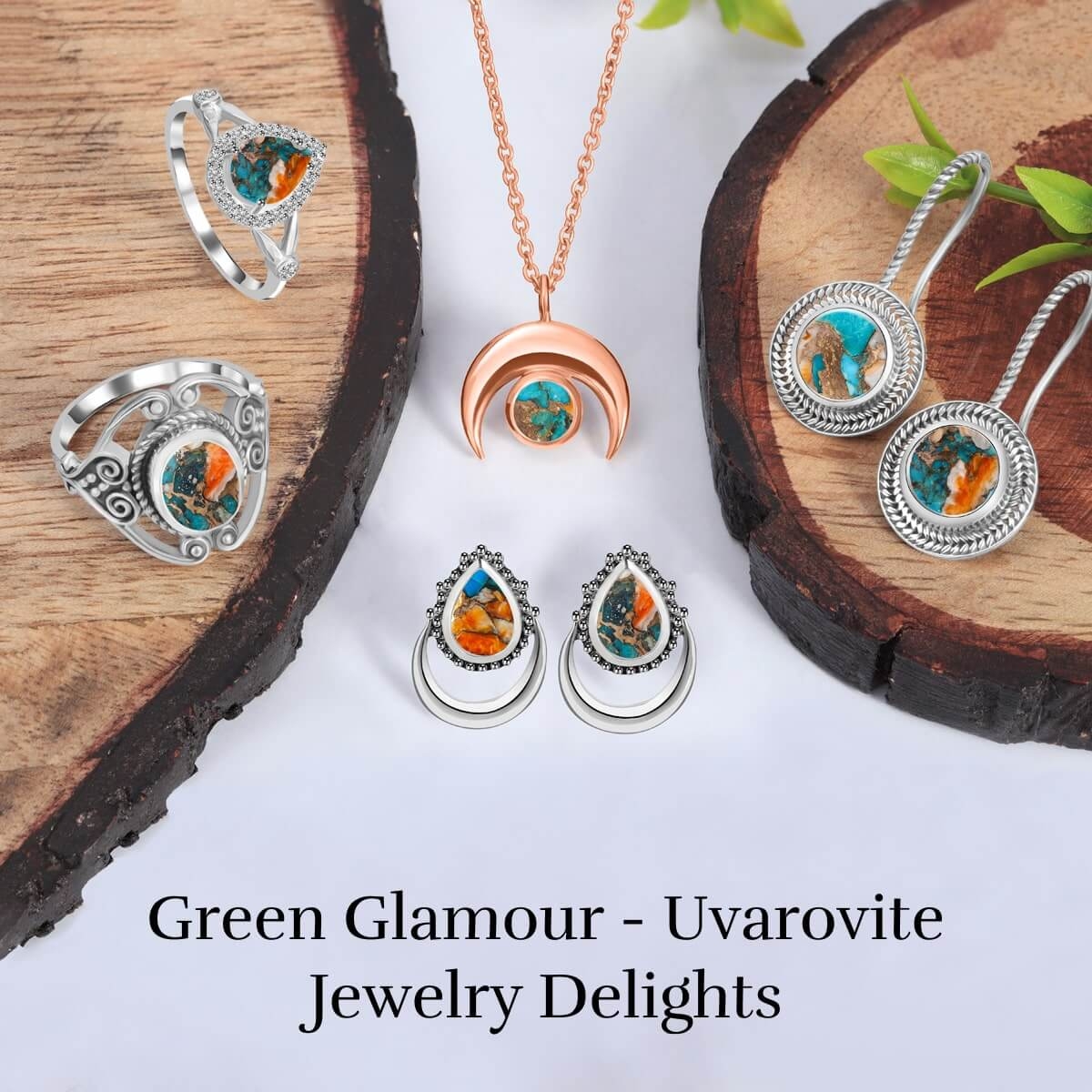 Oyster Turquoise Gemstone Jewelry
