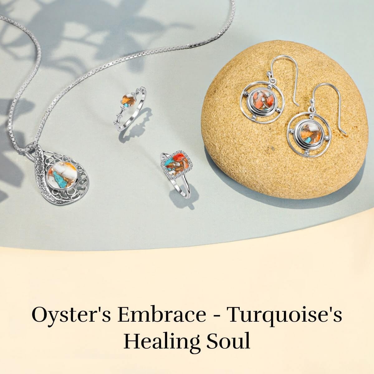 Oyster Turquoise: Emotional and mental Healing properties Oyster Turquoise Gemstone Emotional and mental Healing properties