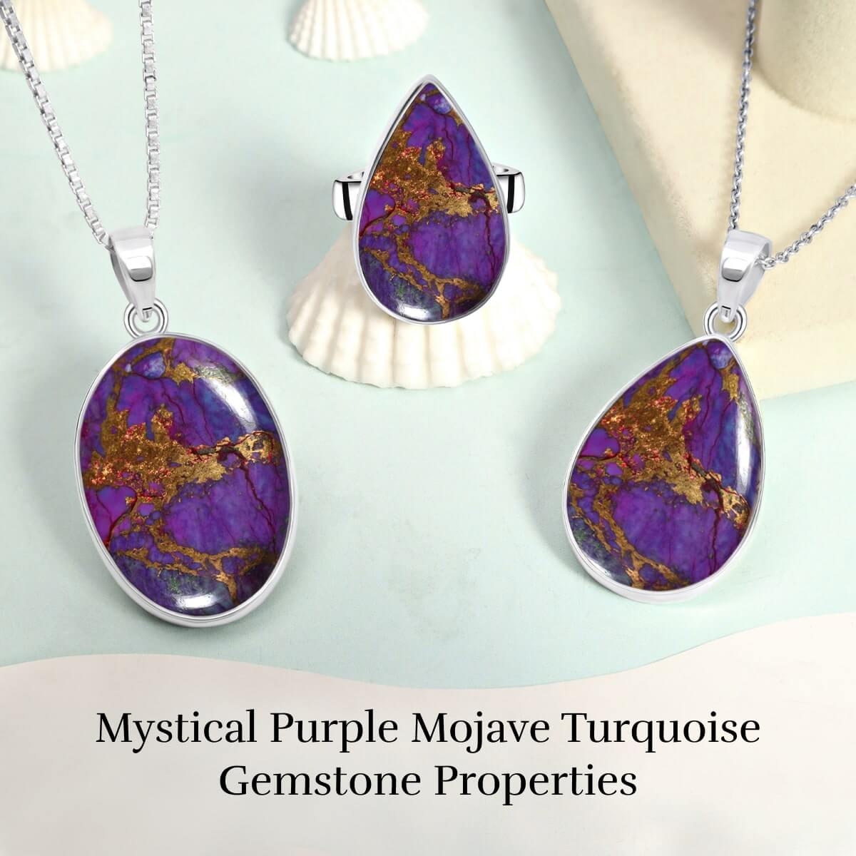 Physical Properties of Purple Mojave Turquoise stone