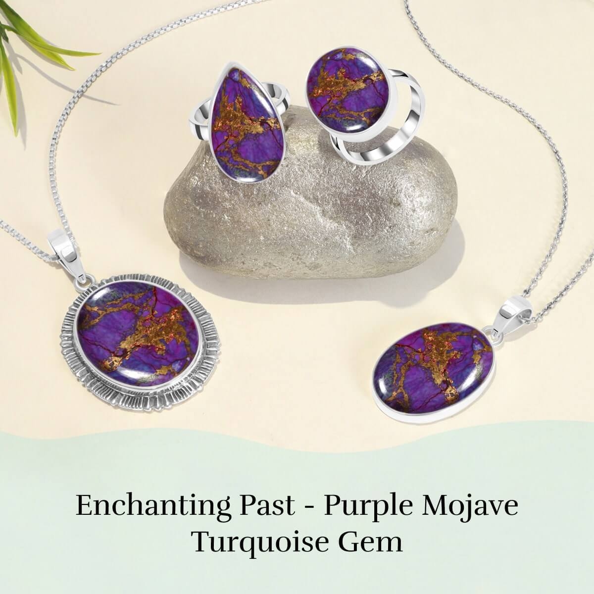History of Purple Mojave Turquoise Gemstone