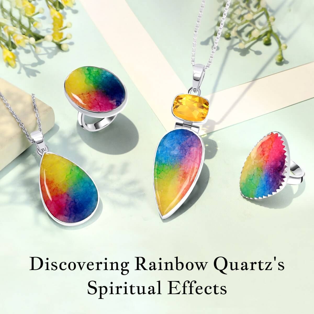 Rainbow Quartz Gemstone Spiritual Healing