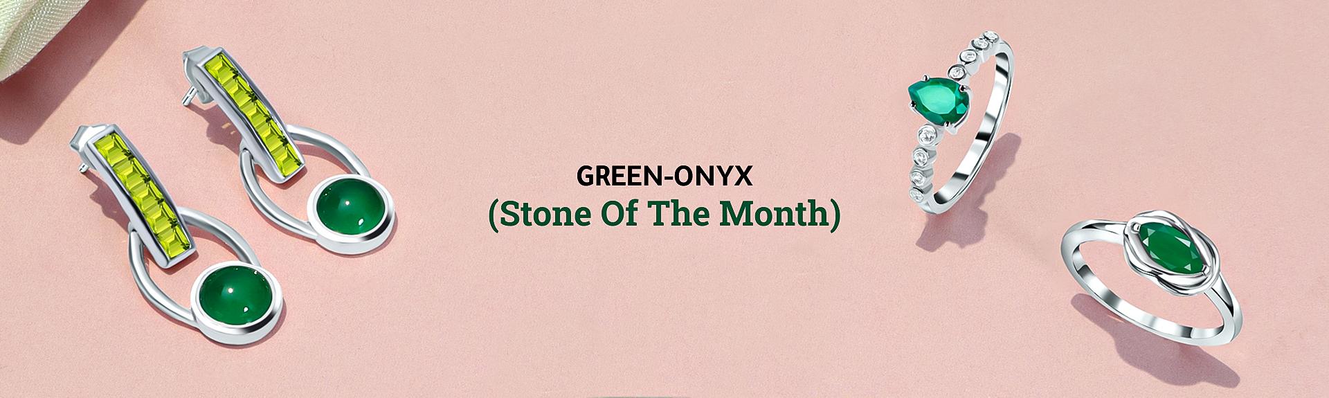 A VIOLACEOUS GRACE Green_Onyx MAY BIRTHSTONE